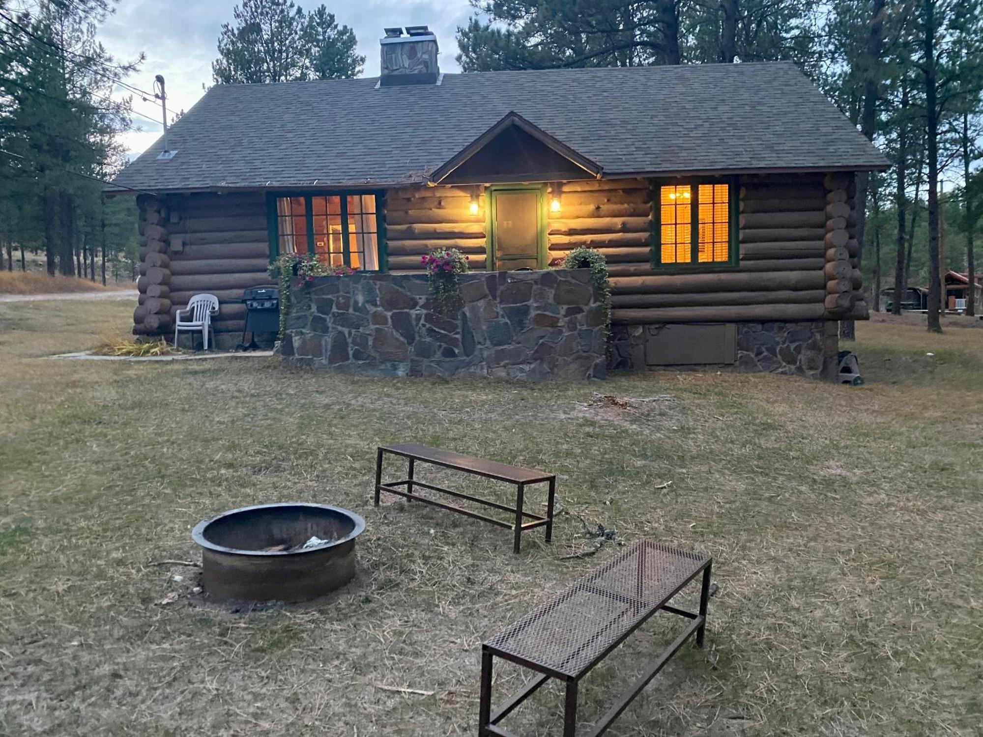 Historic Log Cabin #14 At Horse Creek Resort Rapid City Eksteriør billede